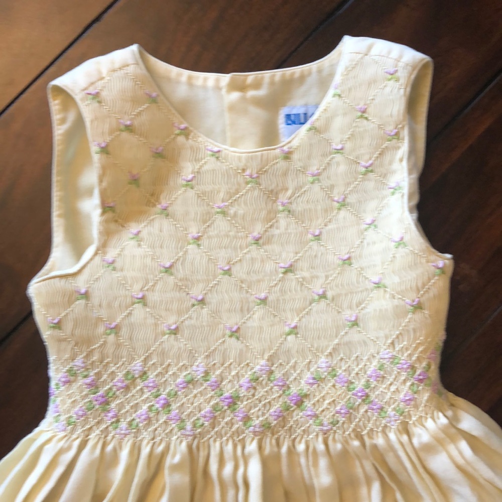 Vintage embroidered dress